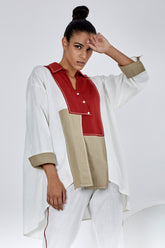 Taya Patchwork Shirt