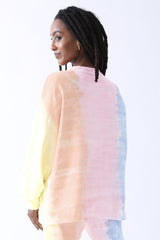 Neil Sweatshirt- Honeysuckle/Rosewater/Blue