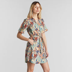 Shirt Dress Silkeborg Jungle Multi Color