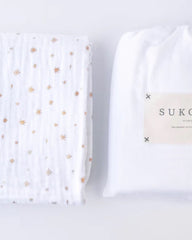 Mixed Gold Swaddle (set of 3)