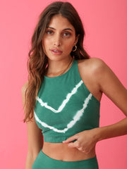 Grayson Crop - Kelly / Green