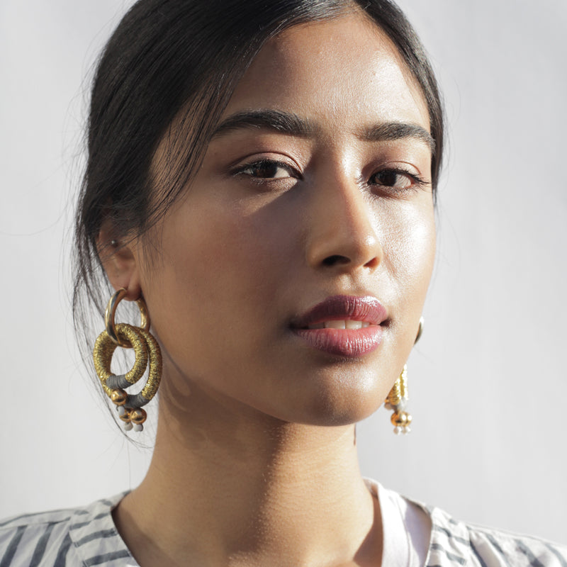 Gravity Gold Earrings Gravity Gold Earrings
