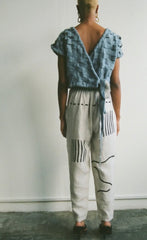 Recycled Cashmere Oversized Jumper, Blue