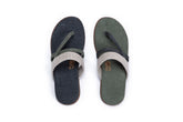 Lesvos Sandals - Grey/Olive Green