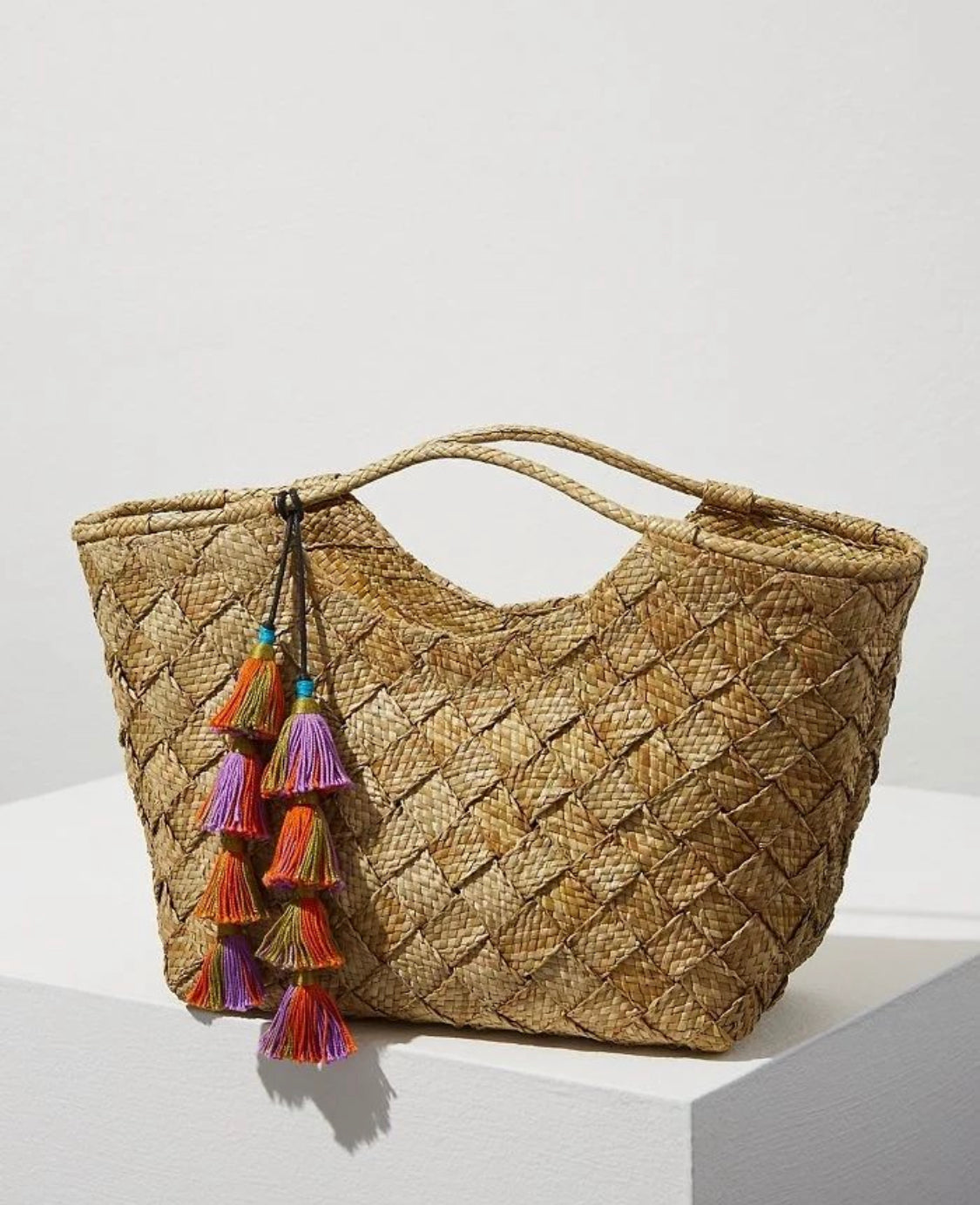 Tassel Beach Bag - Large Tassel Beach Bag - Large