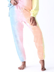 Ester Sweatpant - Honeysuckle/Rosewater/Blue