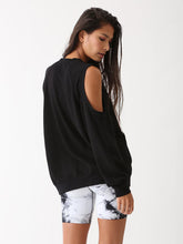 Lotus Sweatshirt- Onyx