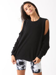 Lotus Sweatshirt- Onyx