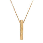 Meta Bar Necklace