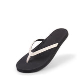 Color Combo Flip Flops Black/ Salt