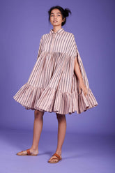 Cape Dress- Pink