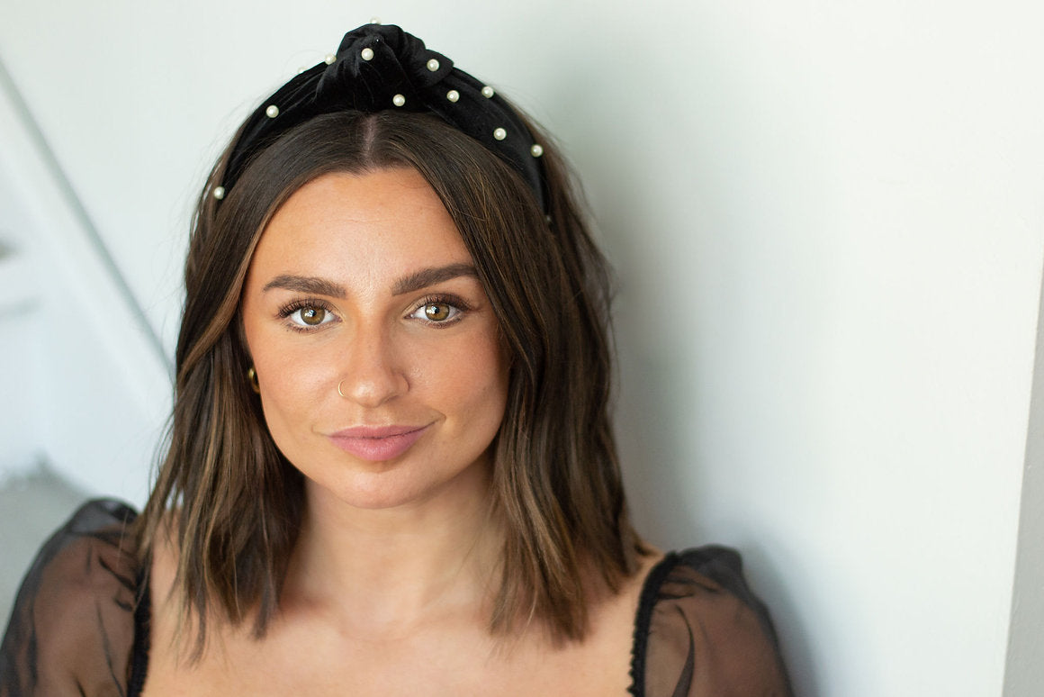 Black Pearl Headband Black Pearl Headband