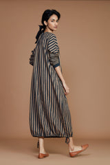 DS Grey Striped Dress