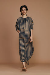 DS Grey Striped Dress
