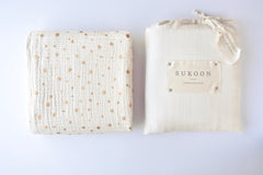 Baby Blanket Gold Stars