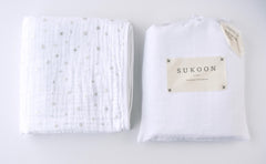 Baby Blanket Silver Stars