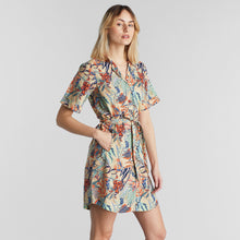 Load image into Gallery viewer, Shirt Dress Silkeborg Jungle Multi Color