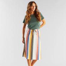 Load image into Gallery viewer, Skirt Klippan Stripes Multi Color