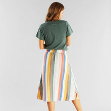 Load image into Gallery viewer, Skirt Klippan Stripes Multi Color