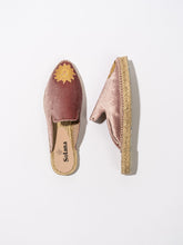 Load image into Gallery viewer, Artisanal Espadrille Mules- Pink