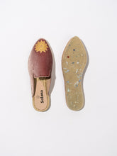 Load image into Gallery viewer, Artisanal Espadrille Mules- Pink