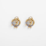 Gravity Gold Earrings