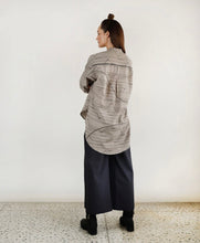Load image into Gallery viewer, Charcoal Waves Oversized Shirt