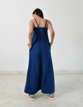 Load image into Gallery viewer, Indigo Strappy Jumpsuit