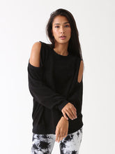 Load image into Gallery viewer, Lotus Sweatshirt- Onyx