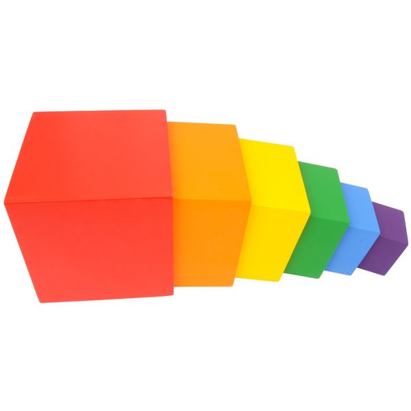 7pcs Rainbow Block Set