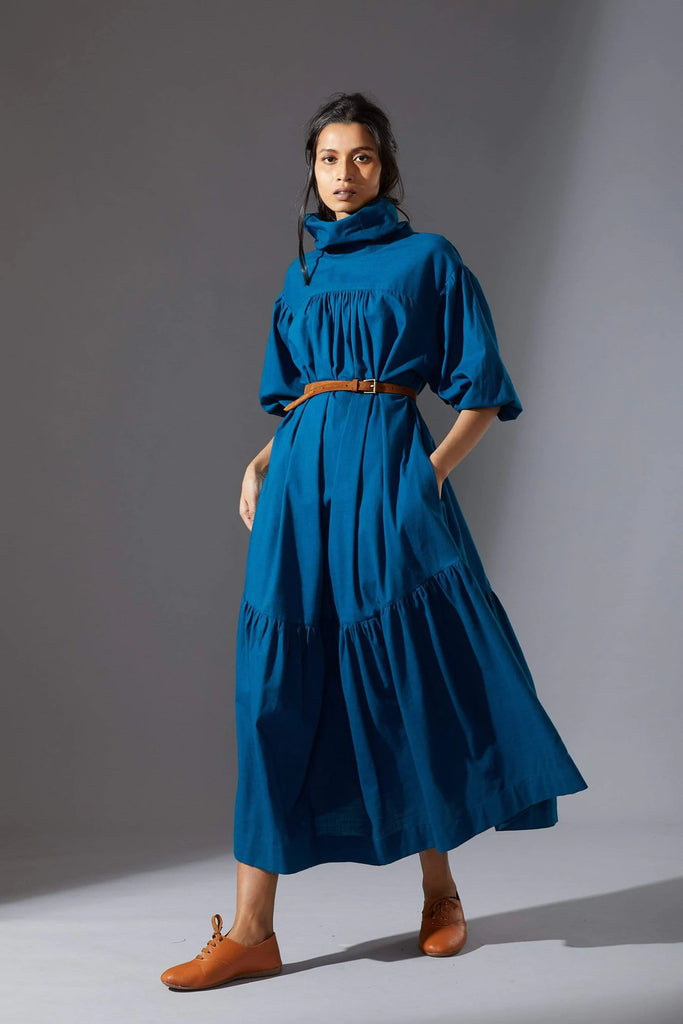 Mati Kaavya Blue Dress