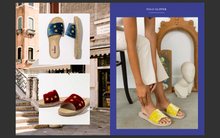 Load image into Gallery viewer, Artisanal Espadrille Slipper - Lime